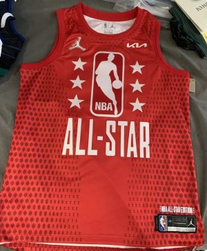 22 Wiggins 2022 All star game jersey red